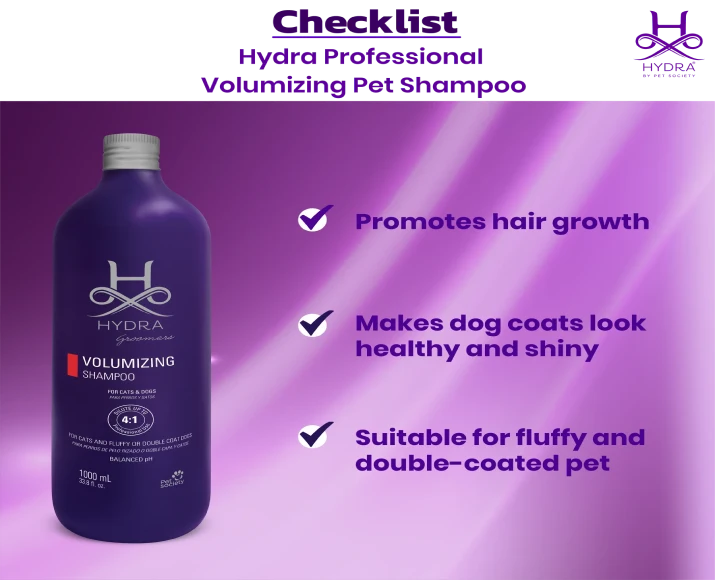 Hydra Groomers Volumizing Shampoo for Dogs & Cats, 1 Litre at ithinkpets.com 3