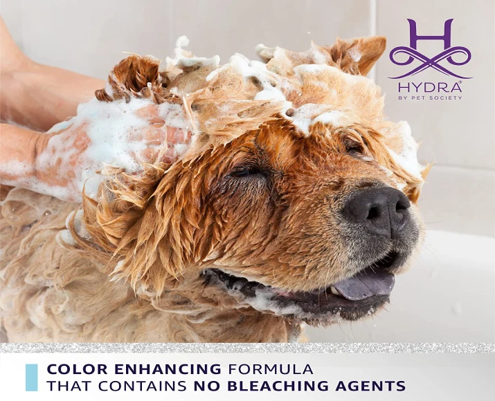 Hydra Groomers Whitening Shampoo for Dogs & Cats, 2 Sizes at ithinkpets.com 6