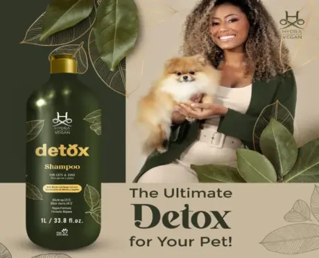 Hydra Vegan Detox Shampoo for Dogs & Cats, 1 Litre at ithinkpets.com 2