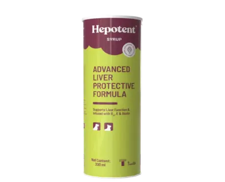 Tineta Hepotent Advanced Syrup, Liver Protective Formula for Dogs & Cats, 200 ML at ithinkpets.com 2