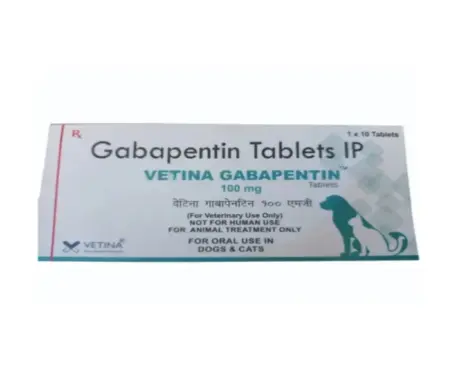 Vetina Gabapentin 100 MG Tablets for Dogs and Cats at ithinkpets.com 1`