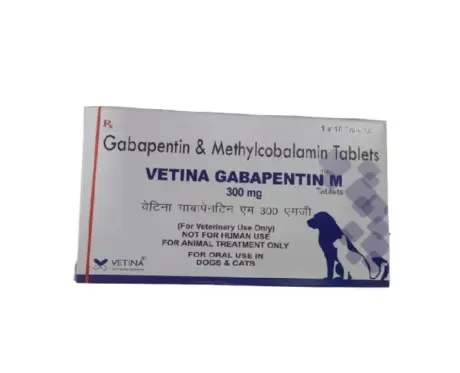 Vetina Gabapentin M 300 MG Tablets for Dogs and Cats at ithinkpets.com 1 (1)