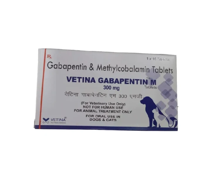 Vetina Gabapentin M 300 MG Tablets for Dogs and Cats at ithinkpets.com 1 (1)