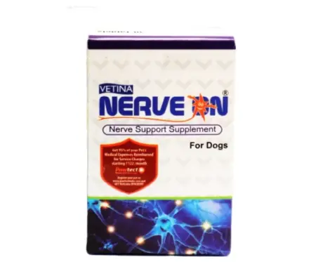 Vetina Nerve On Tablet for Dogs, 10 Tablets at ithinkpets.com 1 (1)