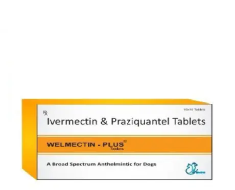 Welkine Welmectin Plus Tablets, 10 Tablets at ithinkpets.com 1 (1)