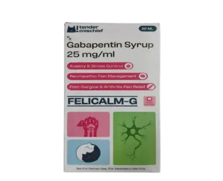 Corise Felicalm G Syrup for Cats, Gabapentin 25 MG Syrup, 30 ML at ithinkpets.com 1 (1)