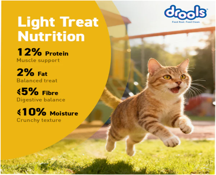 Drools Biscuit Cat Treat for Cats & Kittens, 400 GM at ithinkpets.com 8
