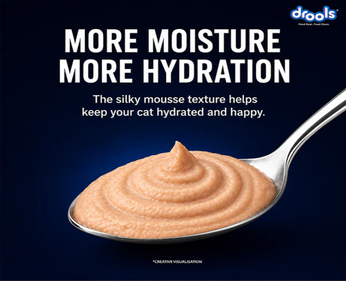 Drools Chicken Mousse Adult Cat Wet Food, 80 GM at ithinkpets.com 6