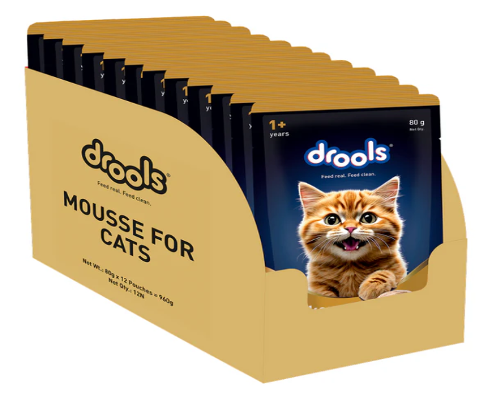 Drools Chicken Mousse Adult Cat Wet Food, 80 GM at ithinkpets.com 9