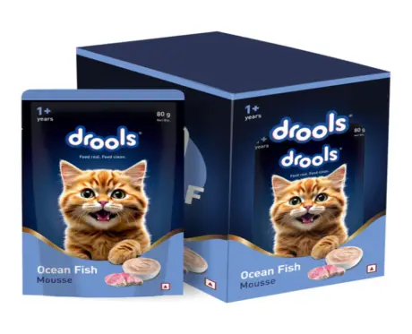 Drools Ocean Fish Mousse Adult Cat Wet Food, 80 GM at ithinkpets.com 1 (1)
