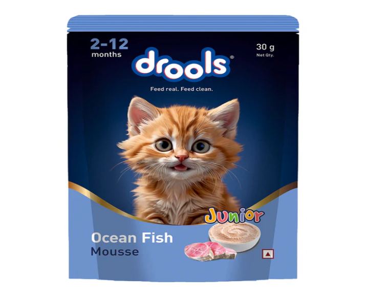 Drools Ocean Fish Mousse Kitten Cat Wet Food, 80 GM at ithinkpets.com 2