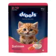Drools Salmon Mousse Kitten Cat Wet Food, 80 GM at ithinkpets.com 12