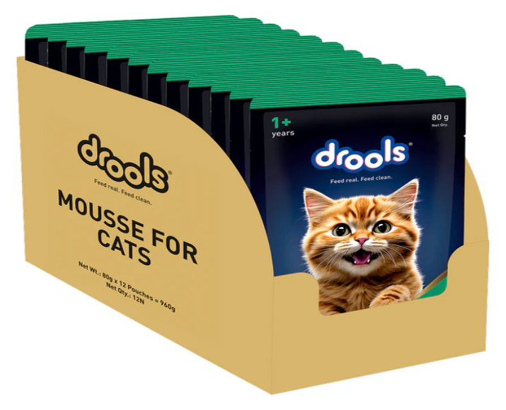 Drools Tuna Mousse Adult Cat Wet Food, 80 GM at ithinkpets.com 11