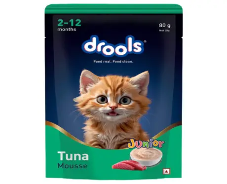 Drools Tuna Mousse Kitten Cat Wet Food, 80 GM at ithinkpets.com 2