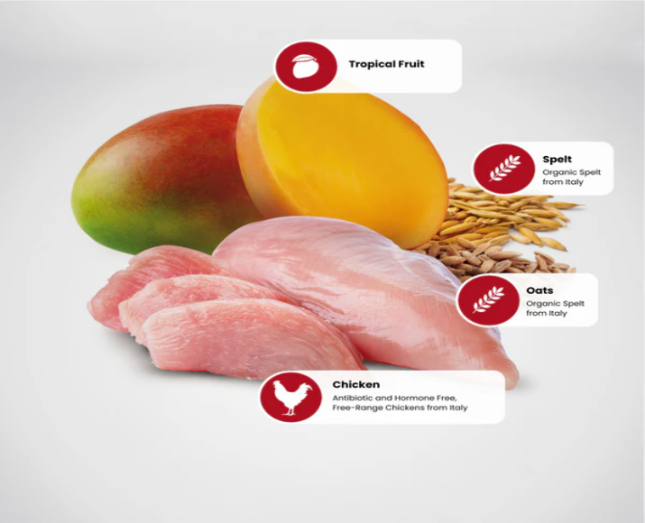 Farmina N&D Tropical Selection Chicken Adult Dog Medium & Maxi Dry Food at ithinkpets.com 4