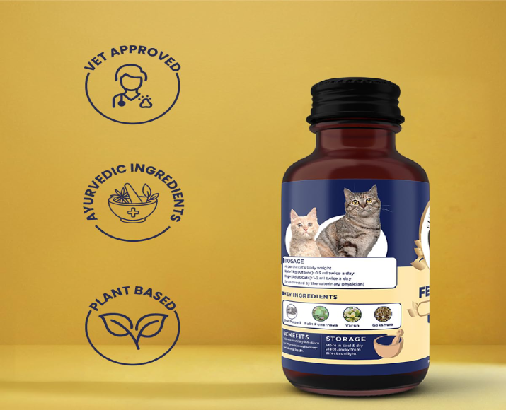 Fur Ball Story Feli Flow Urinary Wellness Liquid Supplement for Cats, 50 ML at ithinkpets.com 9