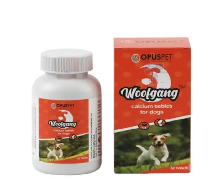 Opus Pet Woofgang Tablets, Calcium for Dogs, 60 Tablets at ithinkpets.com 1 (1)