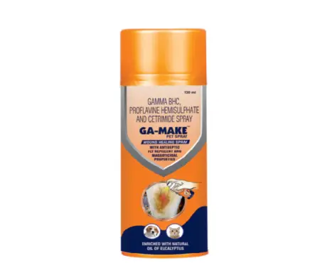 Skyec GA Make Pet Spray, Wound Healing for Dogs and Cats, 125 ML at ithinkpets.com 1 (1)