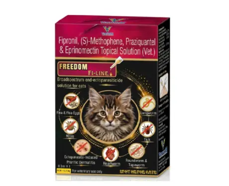 Venkys Freedom FI Line Spot On Solution for Cats, 2 Sizes at ithinkpets.com 1 (1)