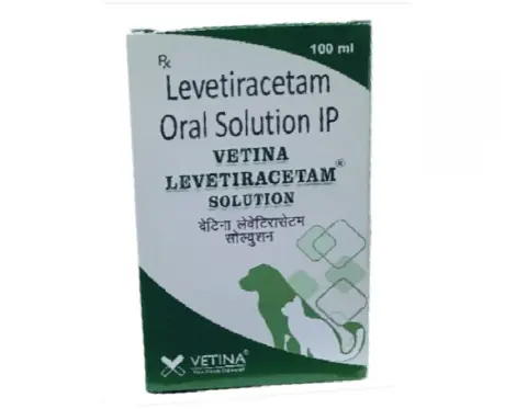 Vetina Levetiracetam Solution for Dogs and Cats, 100 ML at ithinkpets.com 1 (1)