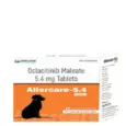 Wellcon Allercare 5.4 MG Tablet (Oclacitinib) for Dogs, 10 Tablets at ithinkpets.com 1 (2) (1)