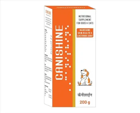 Wellcon Canishine Syrup Skin & Coat Supplement for Dogs and Cats, 200 ML at ithinkpets.com 1