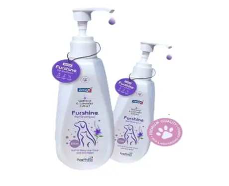 Zenex Furshine Pet Shampoo Dogs and Cats, 250 ML at ithinkpets.com 2