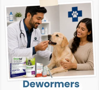 Dog and cat deworming medicines for intestinal parasite control