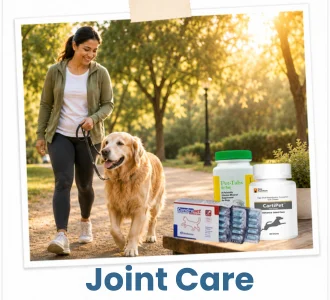 Joint supplements and mobility support products for dogs and cats
